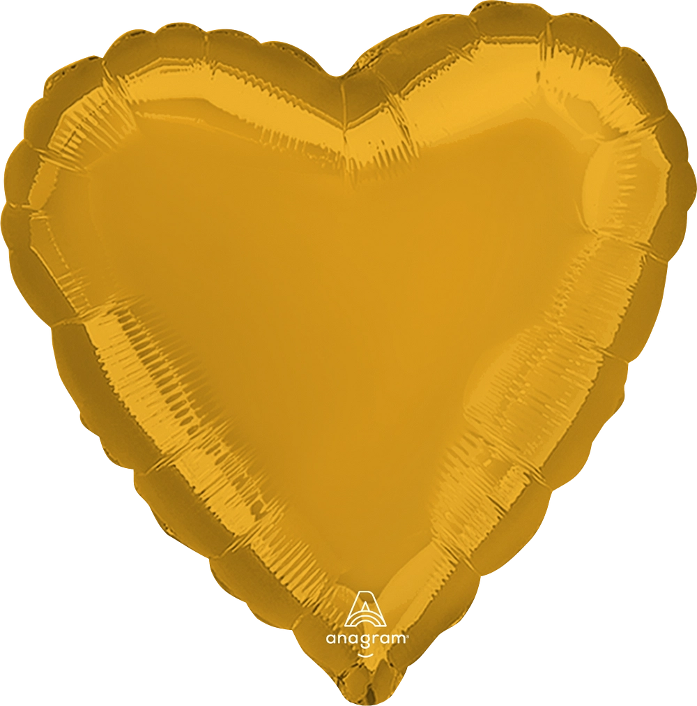 Anagram-Metallic-Gold-Heart-Foil