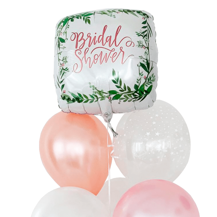 Bridal Shower Helium Balloon Bundle