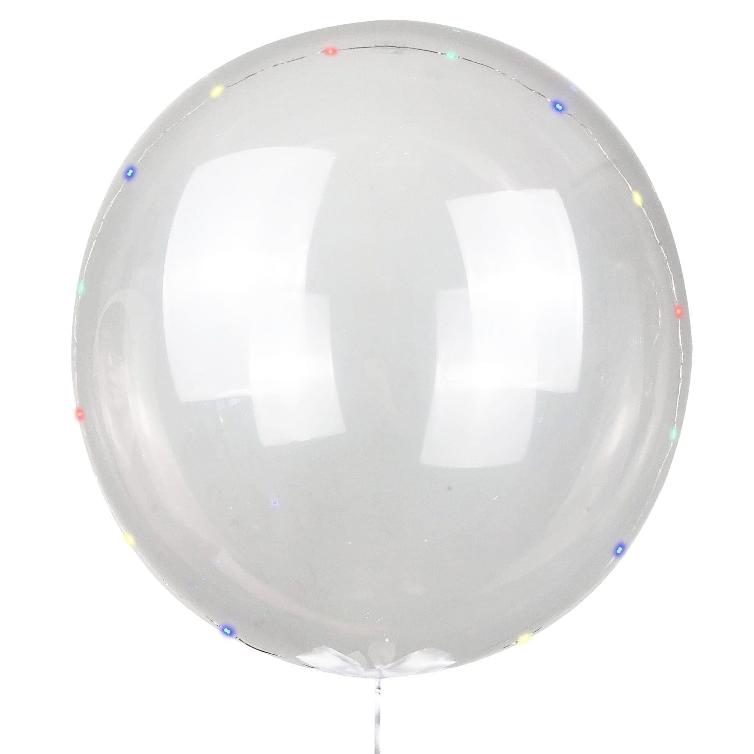 Rainbow LED Helium Bubble Balloon