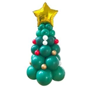 Balloon-Christmas-Tree-Party-Perfect