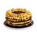Salted-Caramel-Chocolate-Popcorn-Cake-Elevete-Patisserie