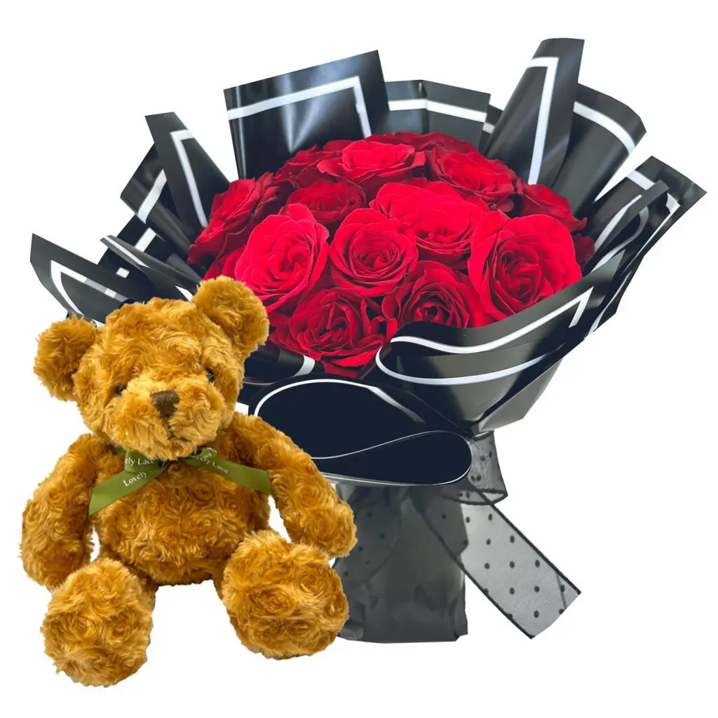 Teddy-With-Rose-Party-Perfect Teddy-With-Rose-Party-Perfect