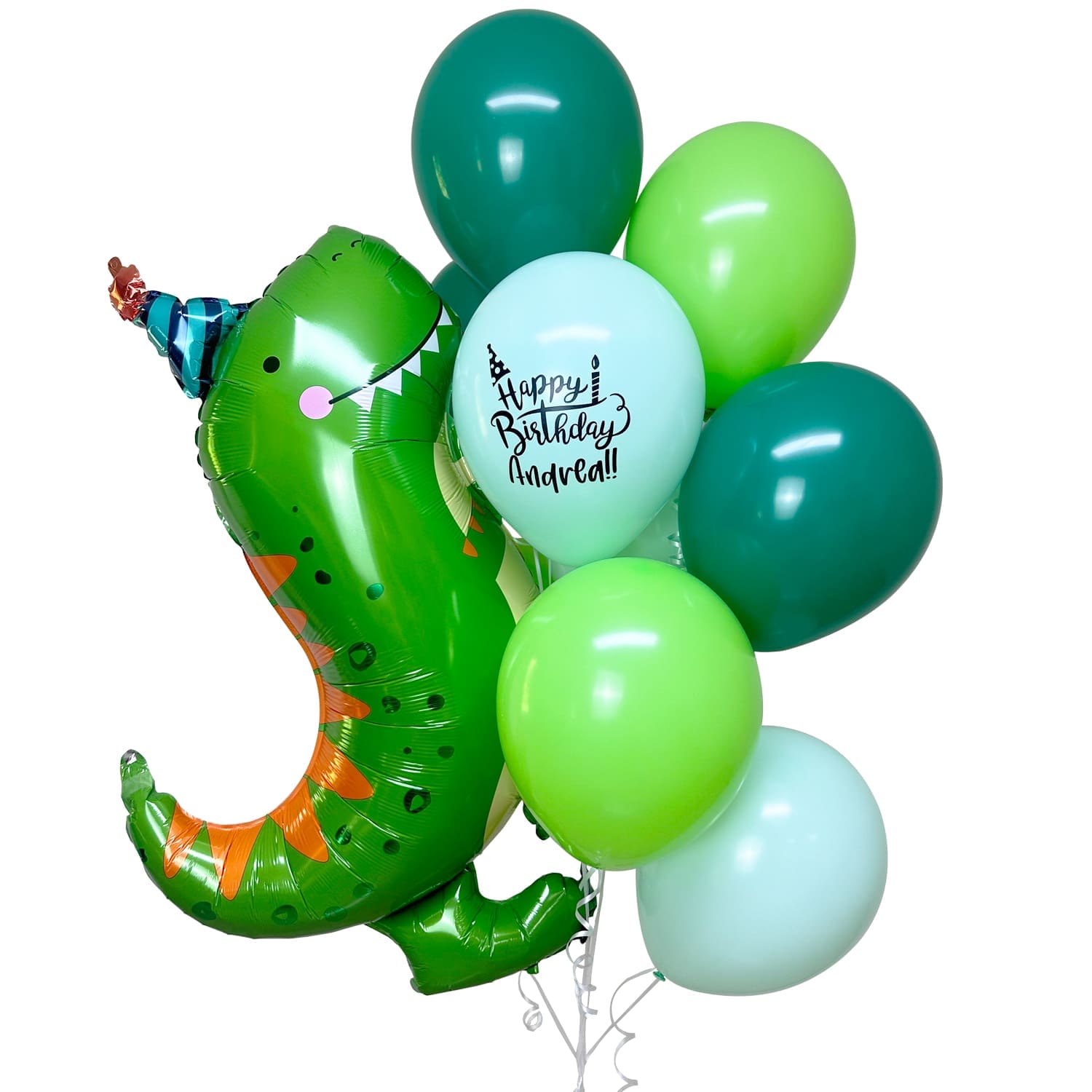 Dinomite Tyrannosaurus Rex Helium Balloon Bunch