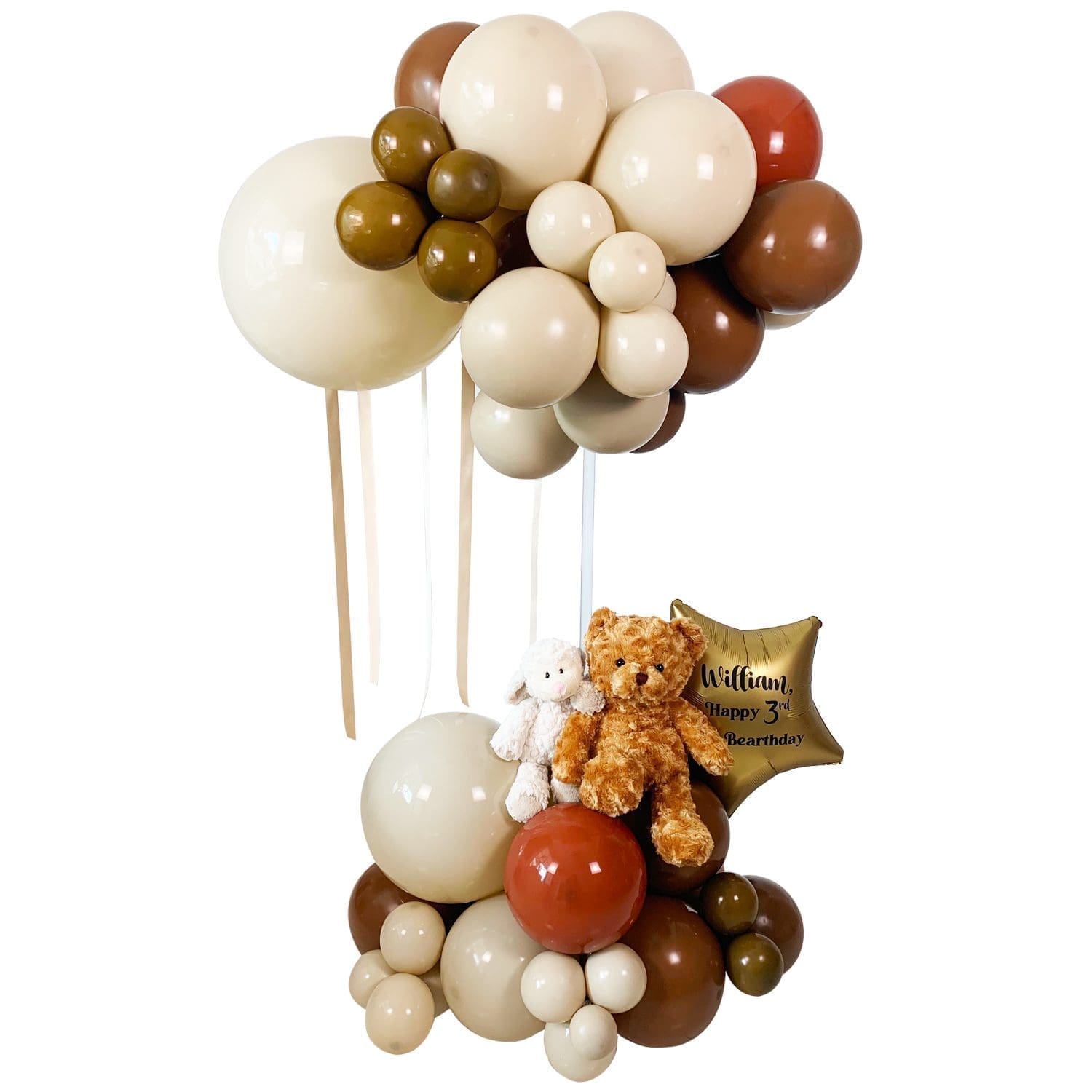 Teddy's & Sheep's Great Journey Balloon Stand