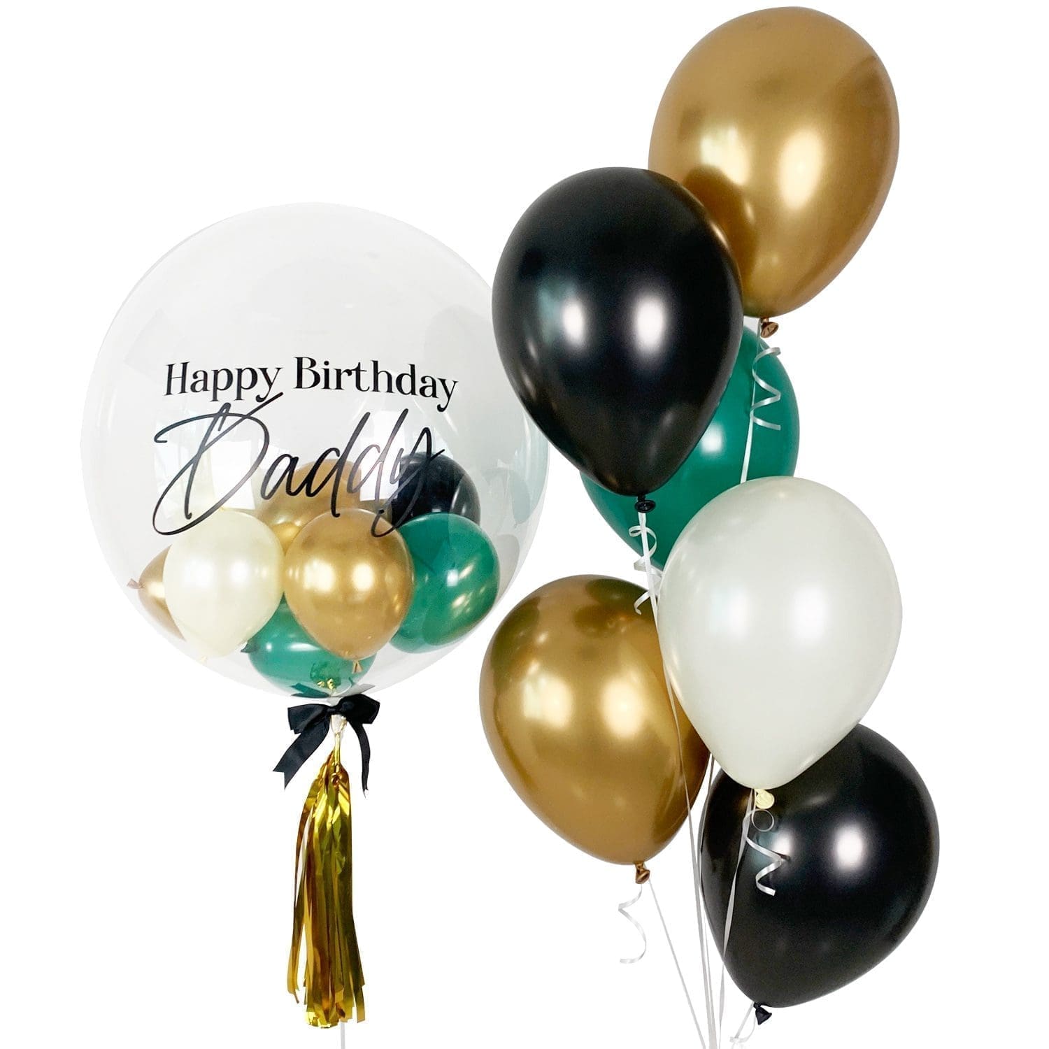 Daddy's Deluxe Choice Helium Balloon Bouquet