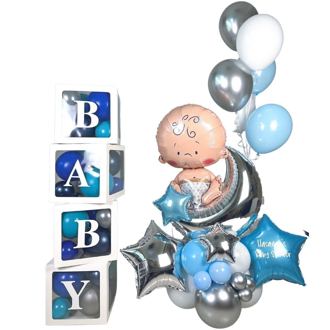 Newborn-Baby-Balloon-Stand-With-Boxes
