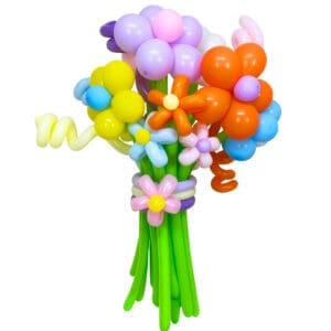 Colourful Flower Balloon Bouquet - Extra Large