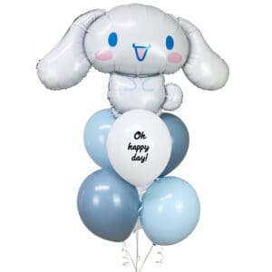 Sanrio Cinnamoroll Personalised Helium Balloon Bunch