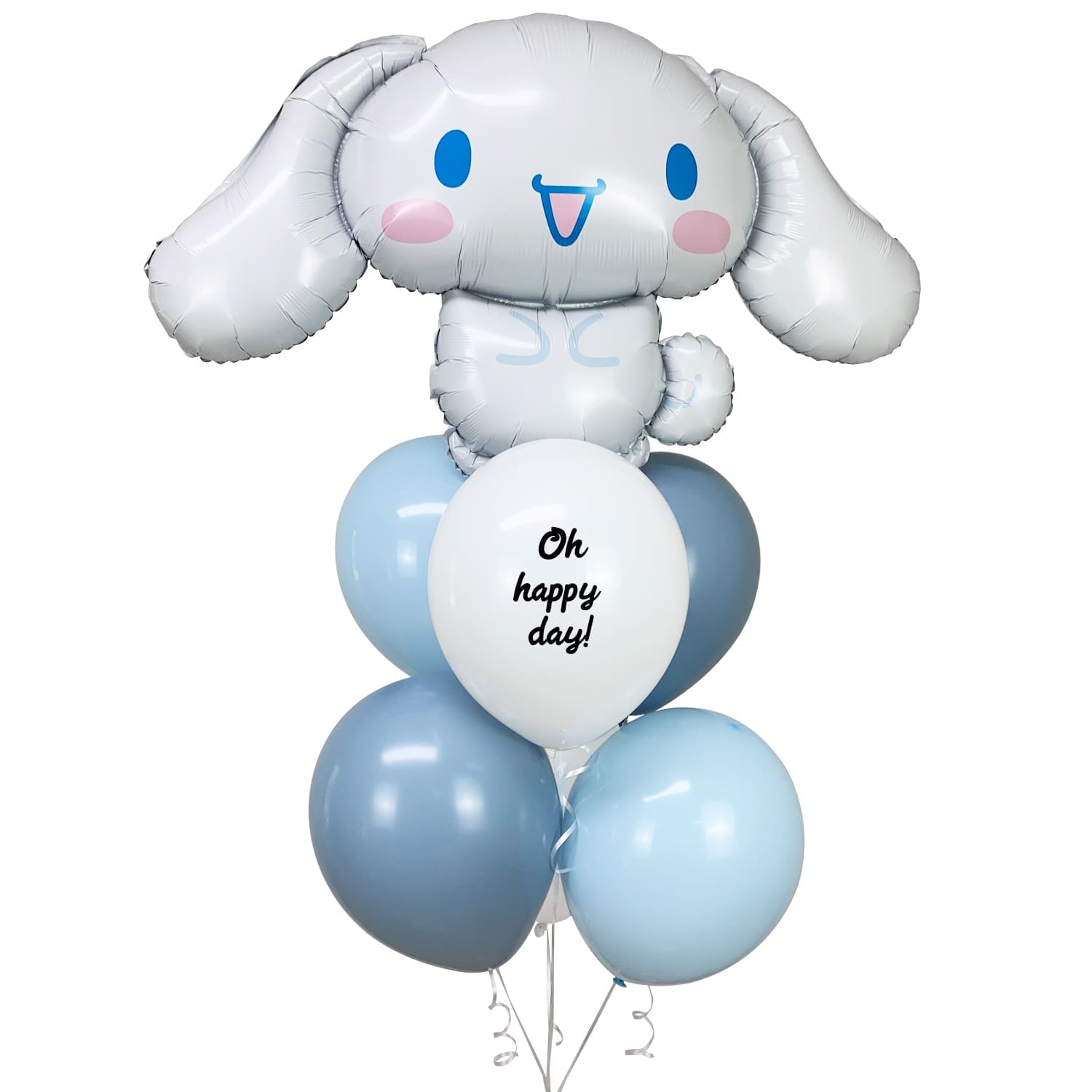 Sanrio Cinnamoroll Personalised Helium Balloon Bunch