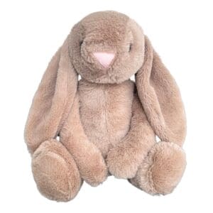 Cuddly Bunny Plushie Brown