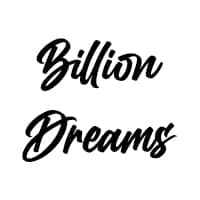 Personalised Sash Font - Billion Dreams